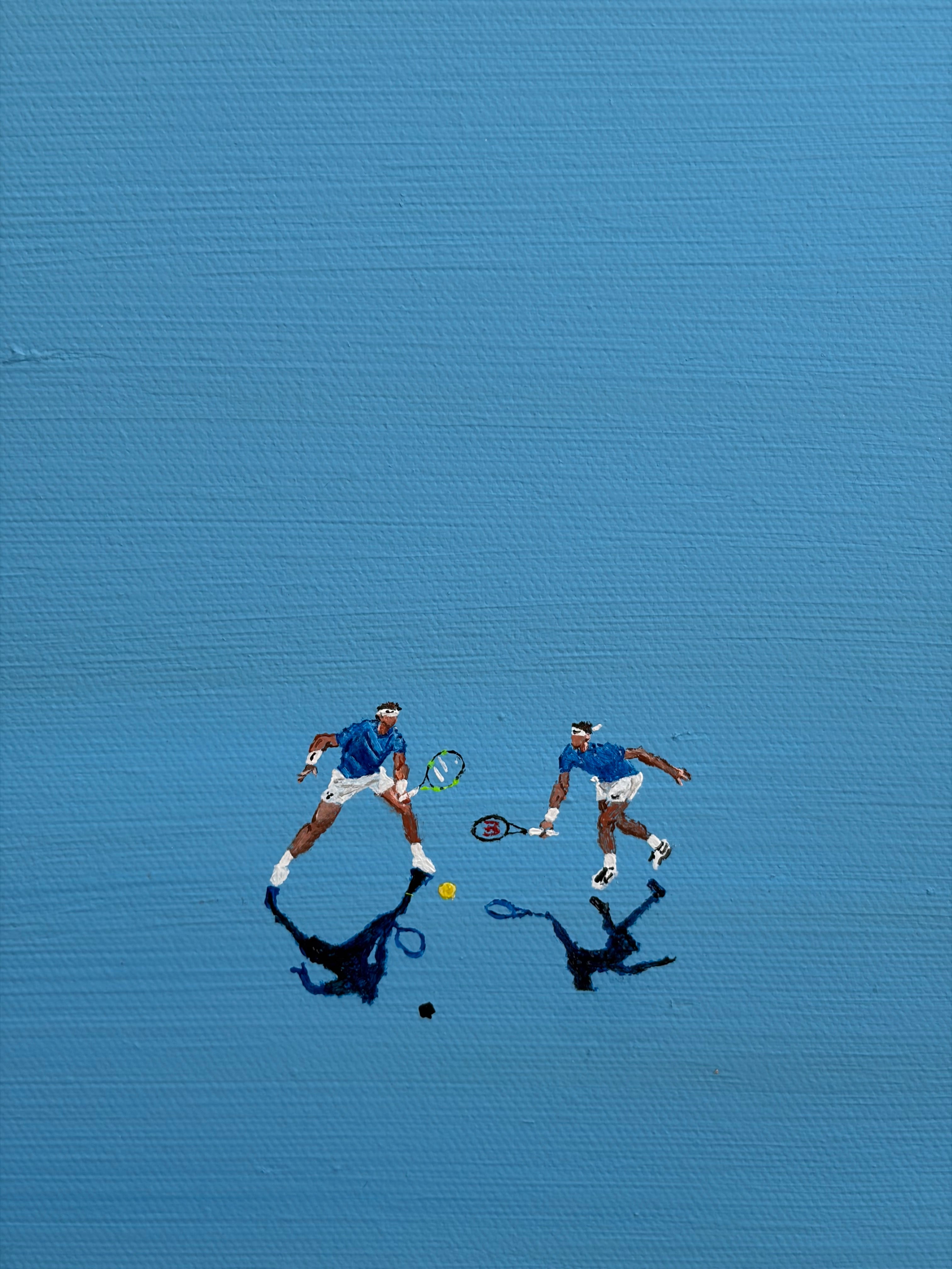 Fedal “Same Side” Original Painting