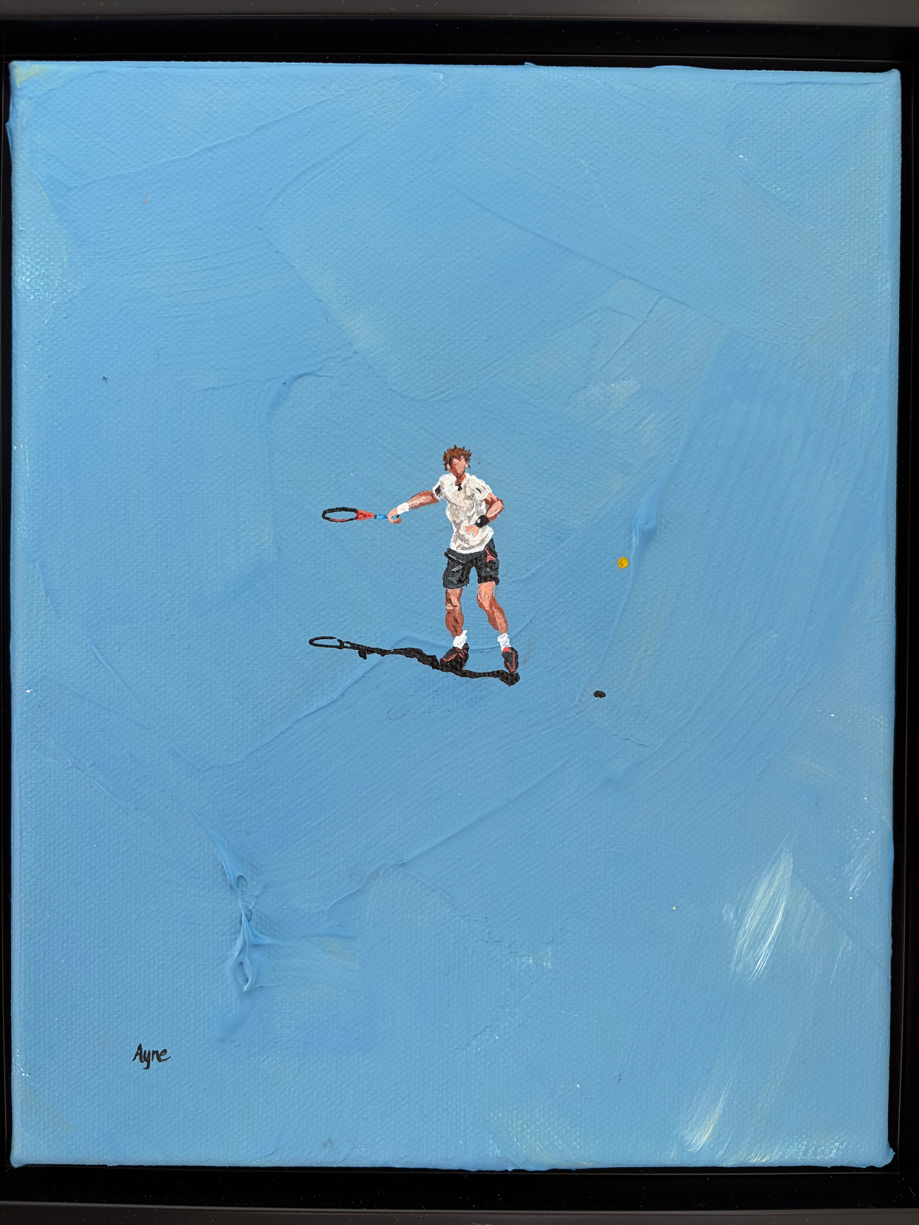 Mini Andy “Forehand” Original Acrylic Painting