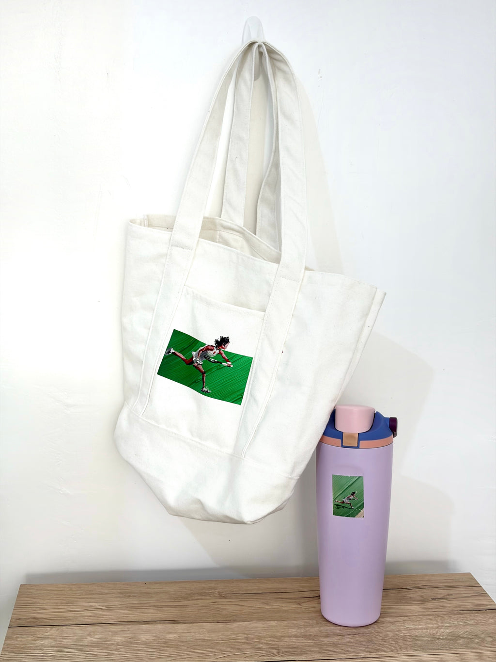 AE Tennis Illustration Tote Bag and Prints