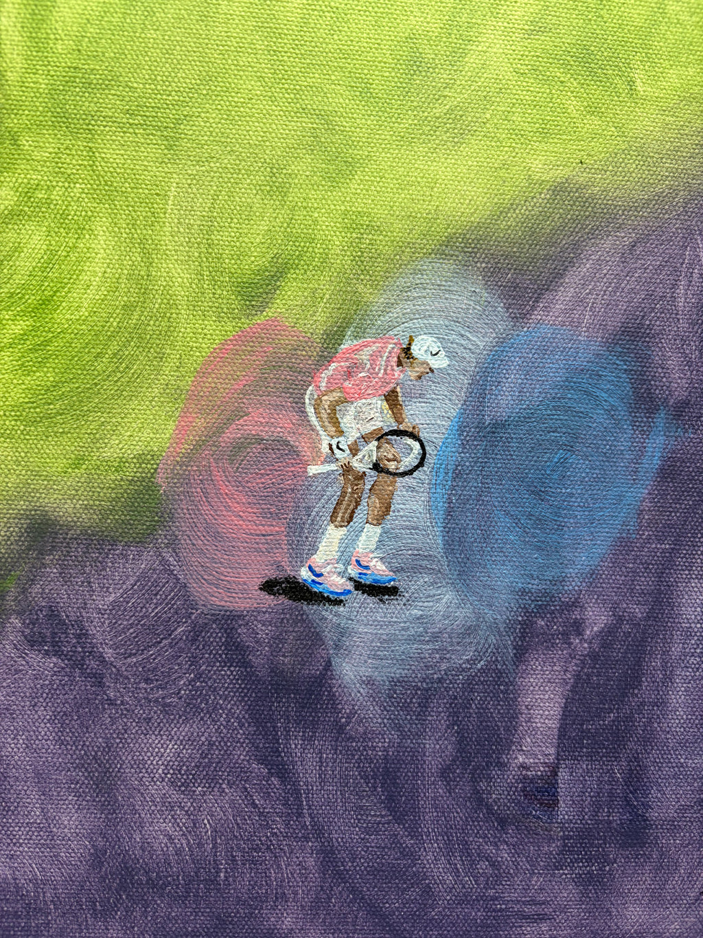 Jannik “Blush of Effort” Original Painting