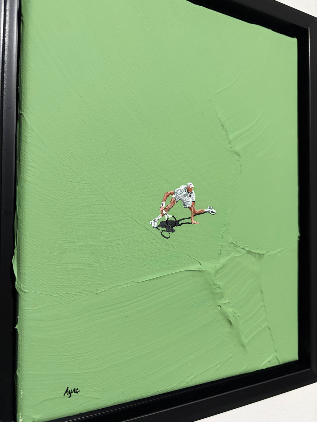 Jannik “Wimbledon 2026 Slide” Original Painting