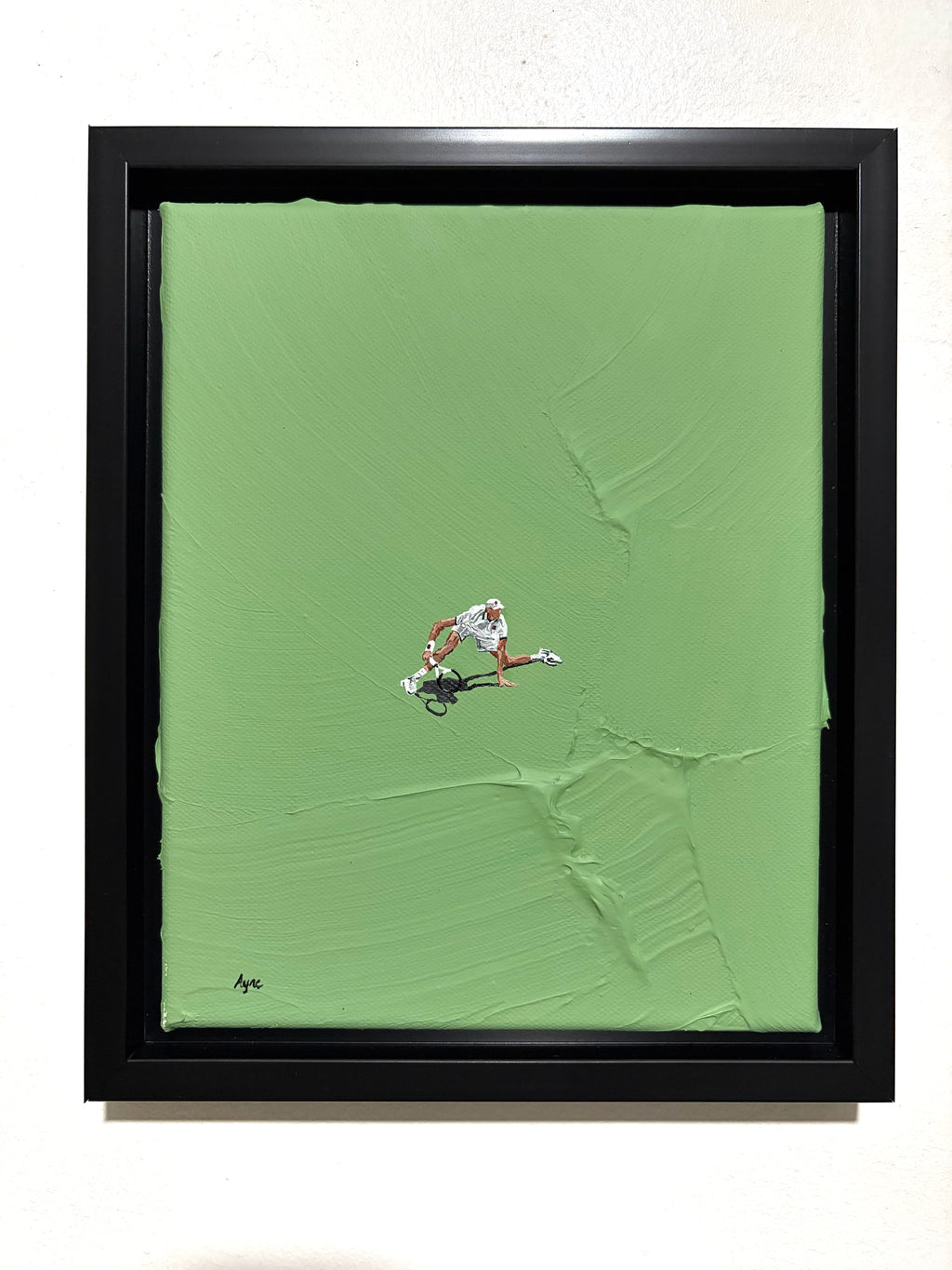 Jannik “Wimbledon 2026 Slide” Original Painting