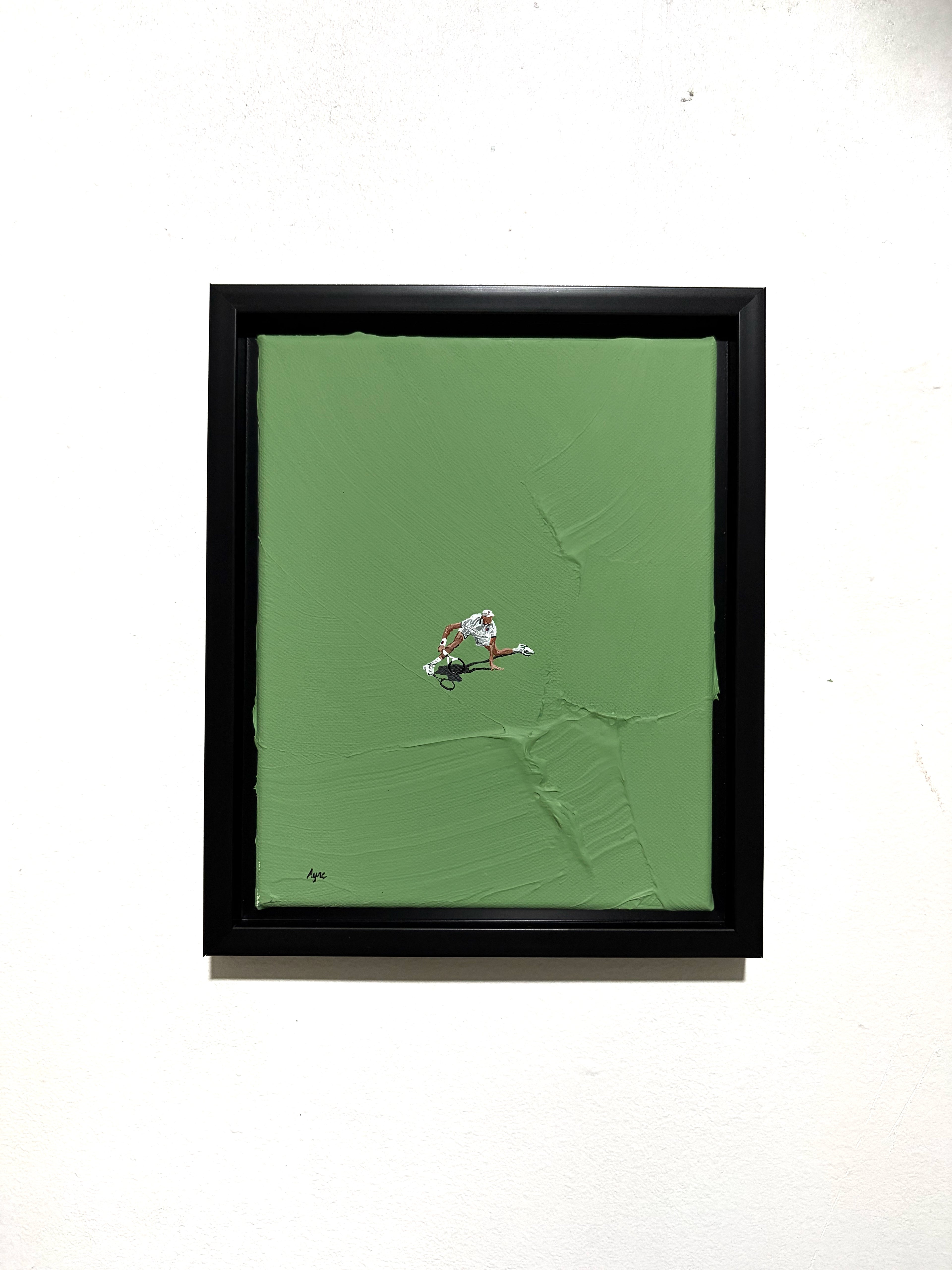 Jannik “Wimbledon 2026 Slide” Original Painting