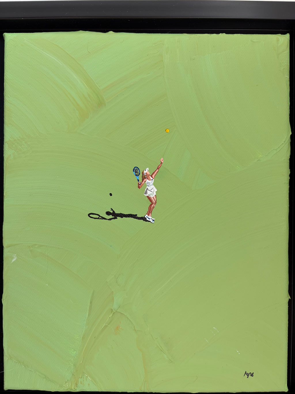 Mini Maria “Serve” Original Painting