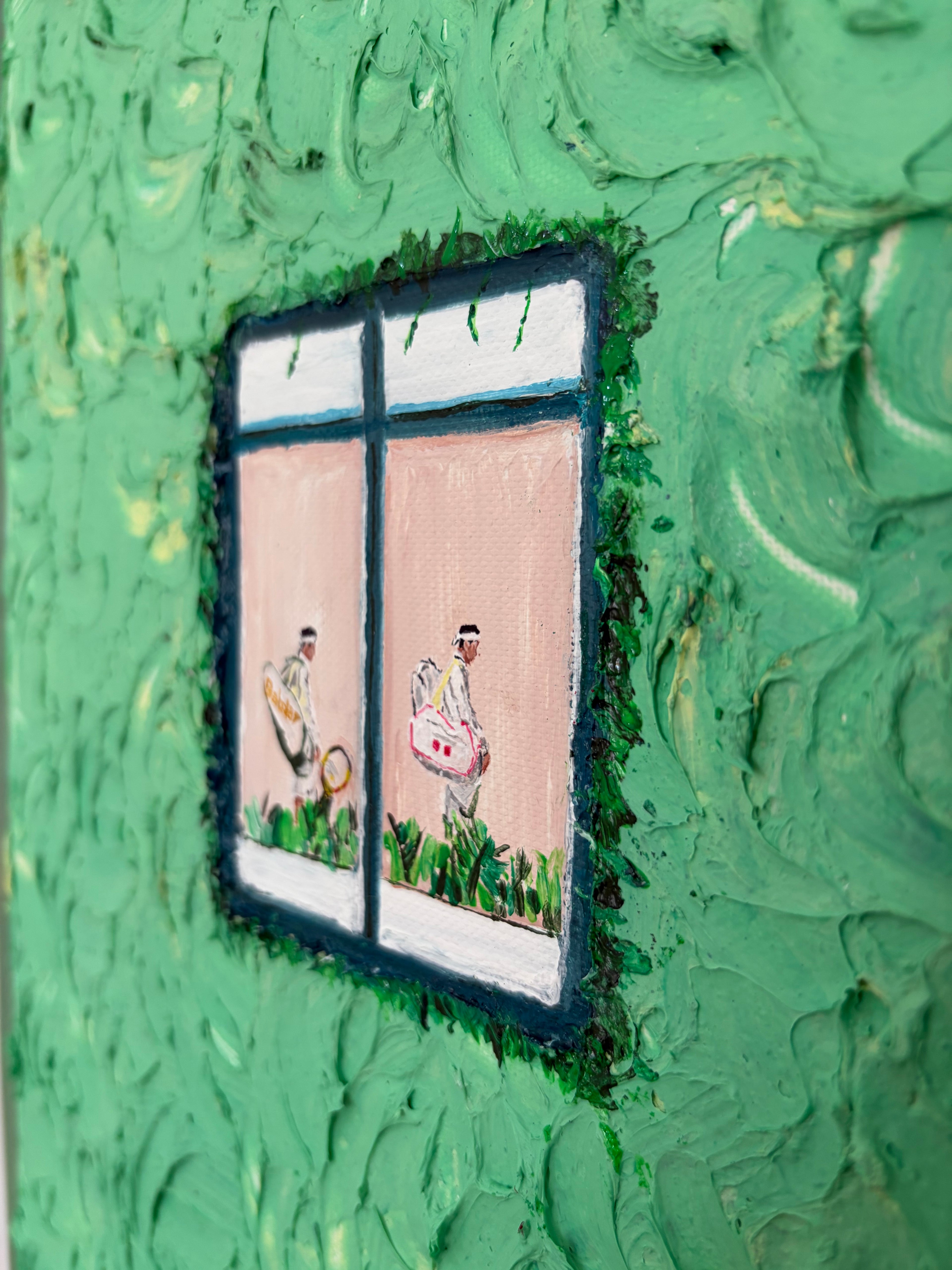 Wimbledon Walk Original Painting