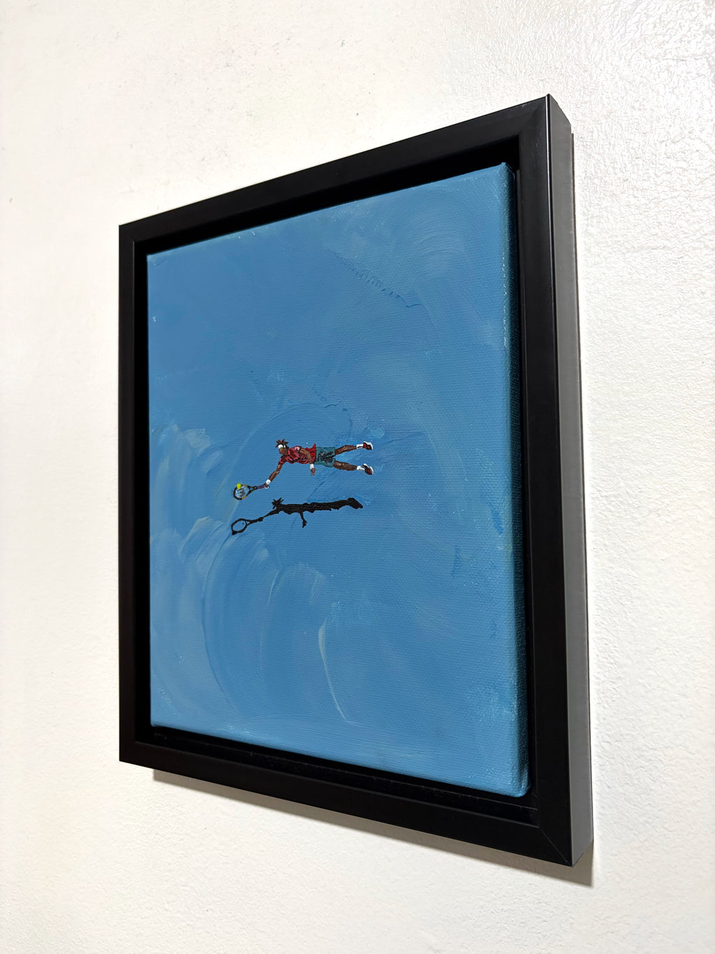Mini Monfils “Dive” Original Acrylic Painting