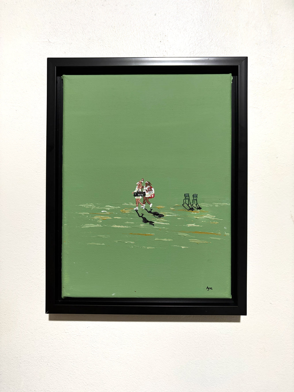 Serena Maria “Wimbledon Walk” Original Painting