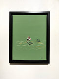 Serena Maria “Wimbledon Walk” Original Painting