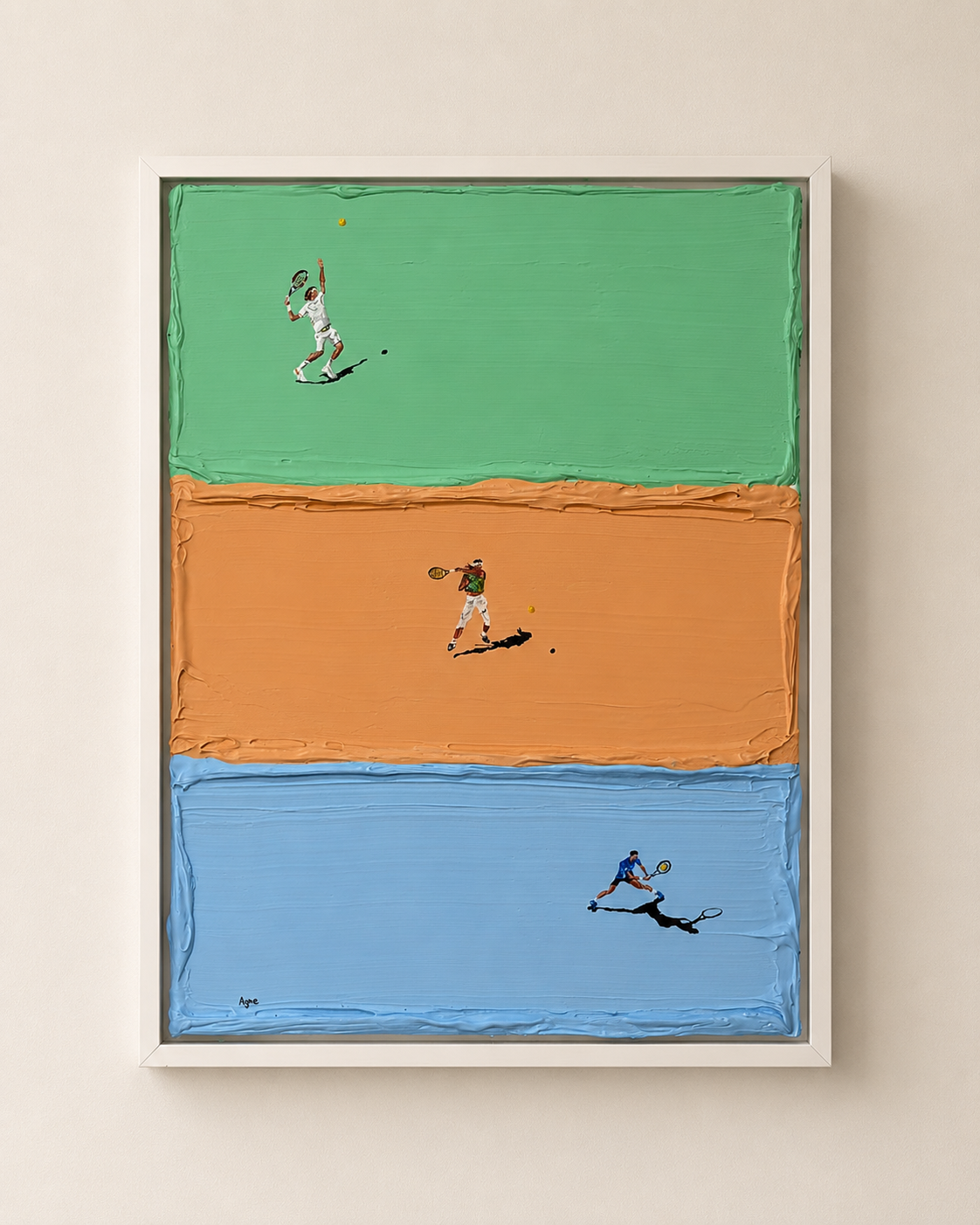 GOATs Original Painting