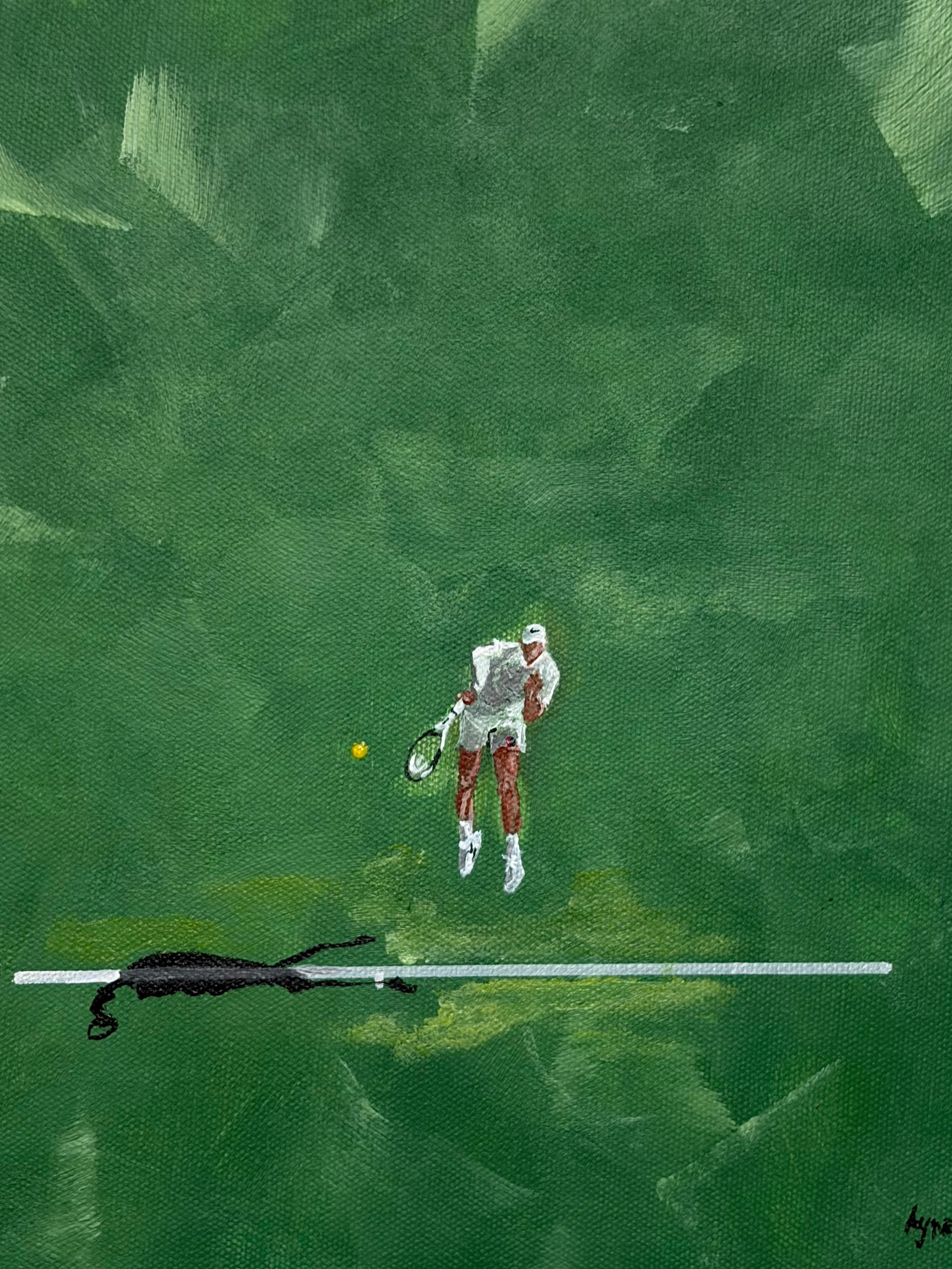 Jannik “Served” Original Painting