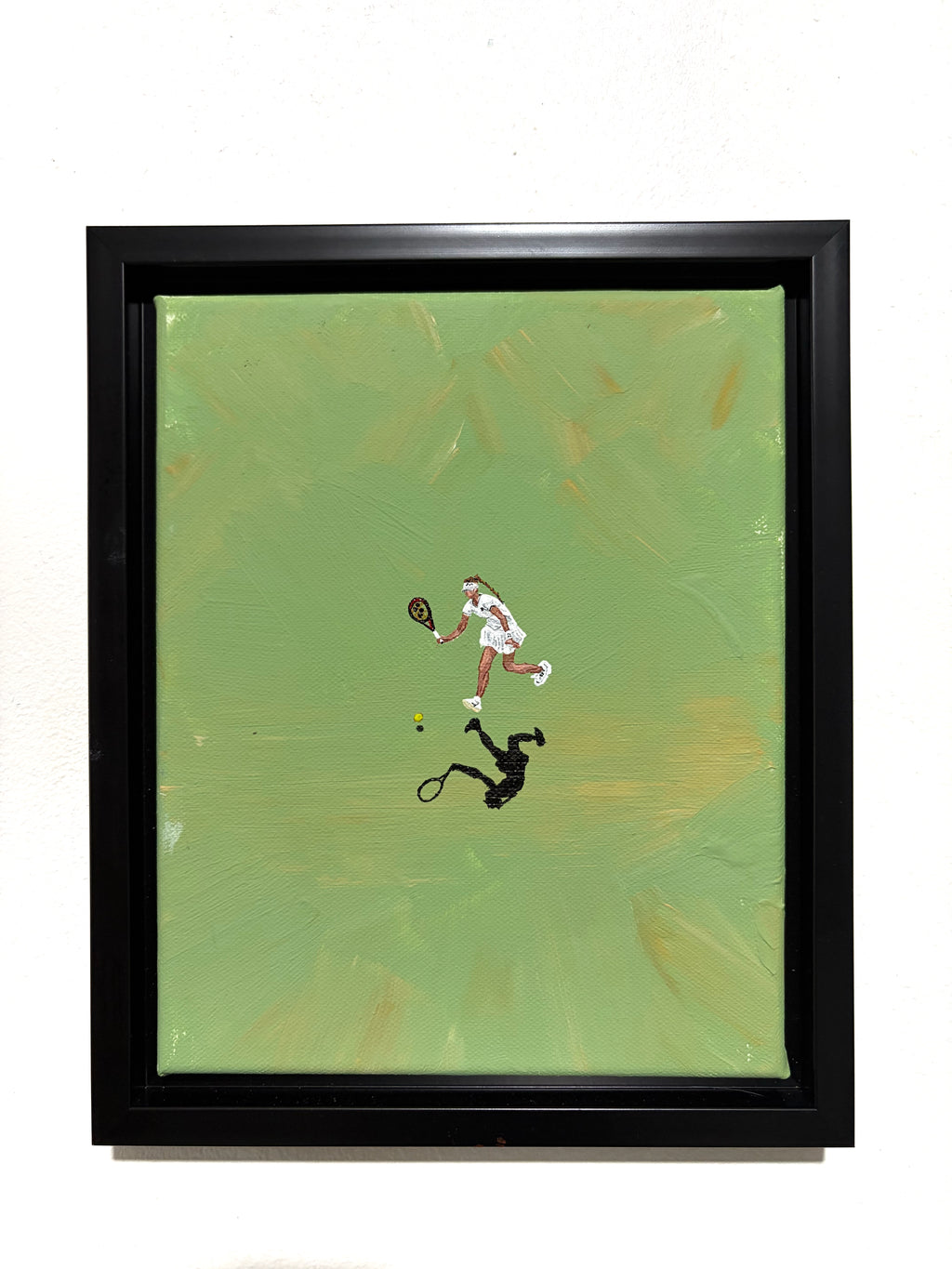 Mini Rybakina “Silent Power” Original Acrylic Painting