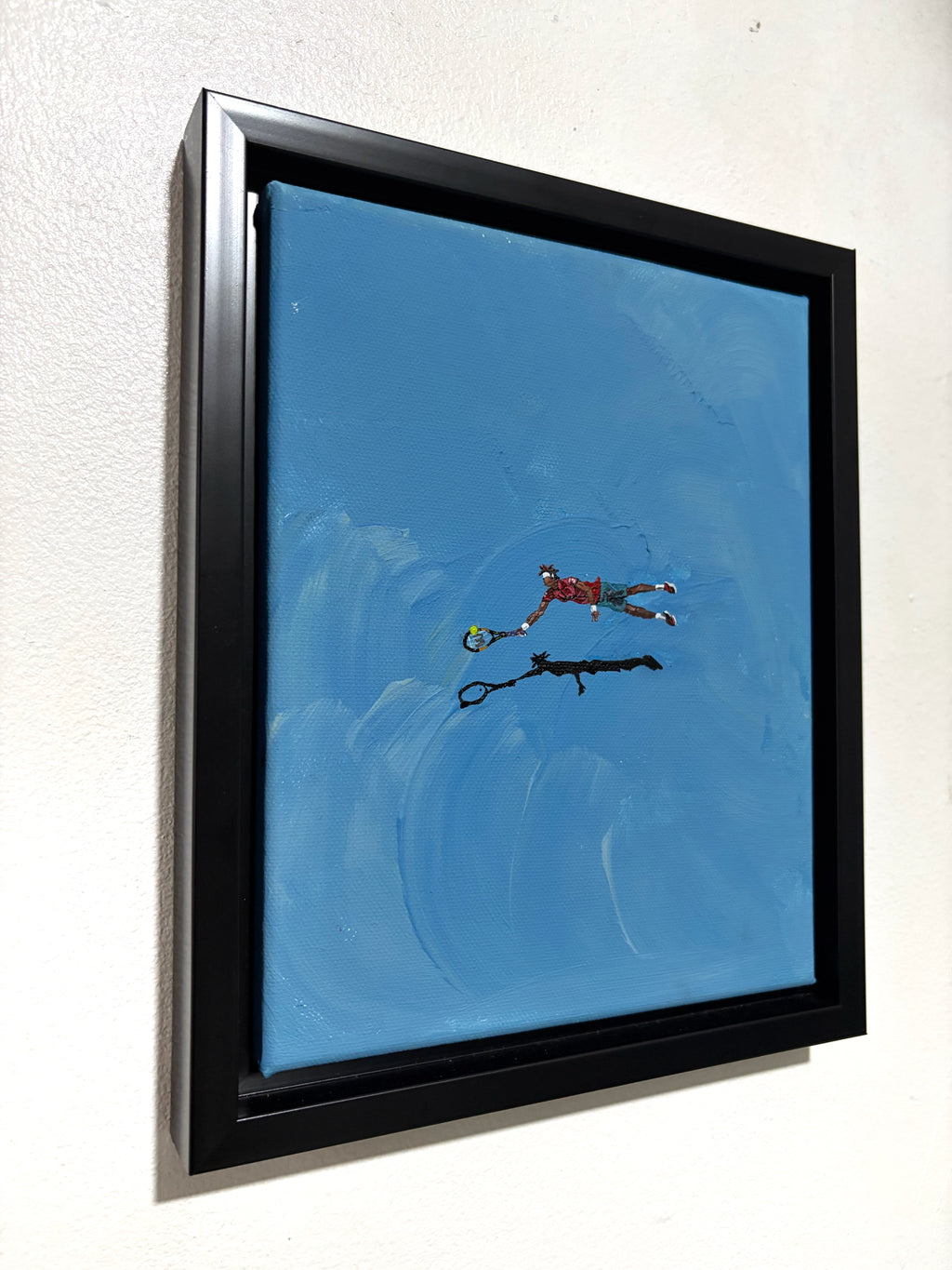 Mini Monfils “Dive” Original Acrylic Painting