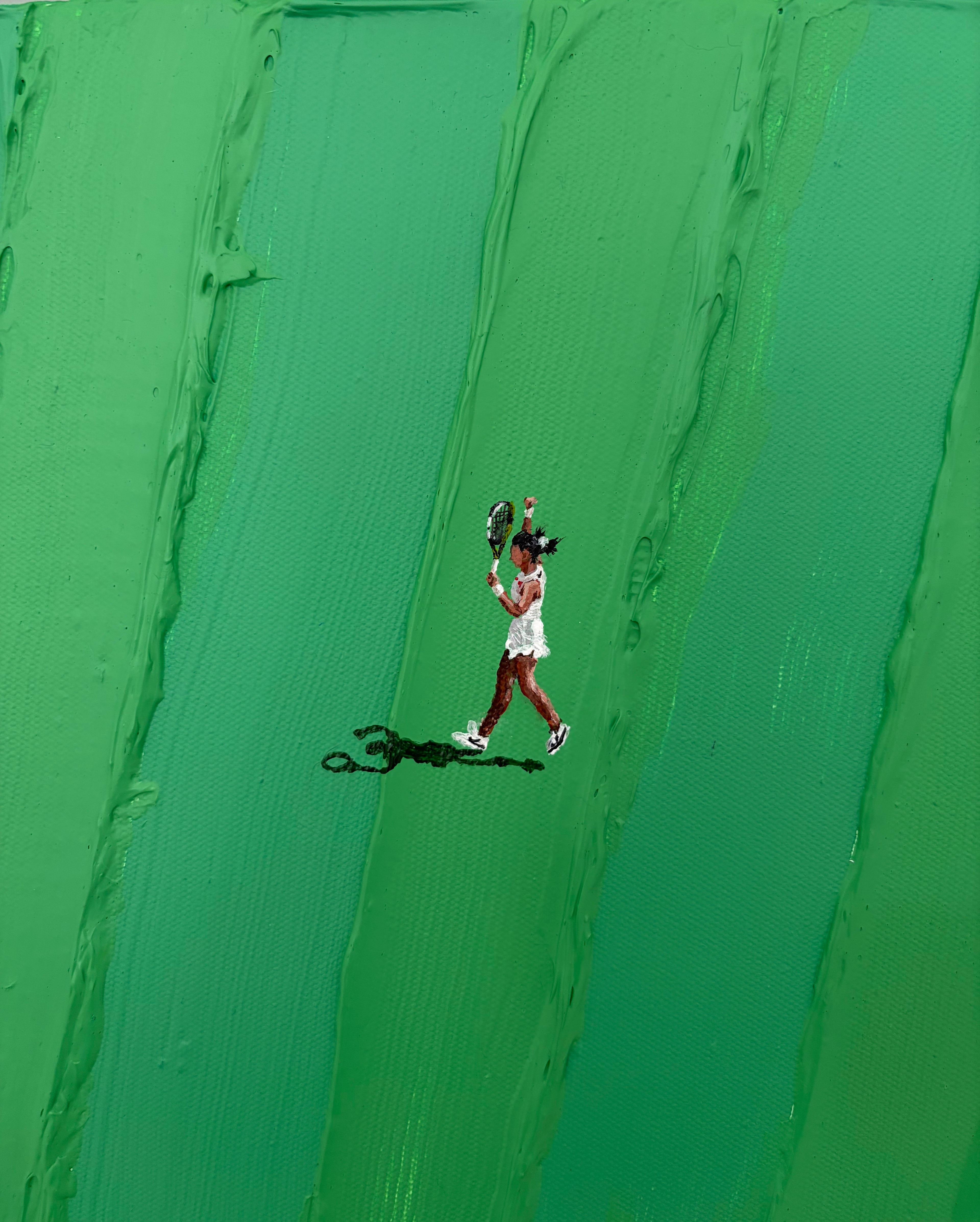 AE "Game, Set, Becoming" Original Painting