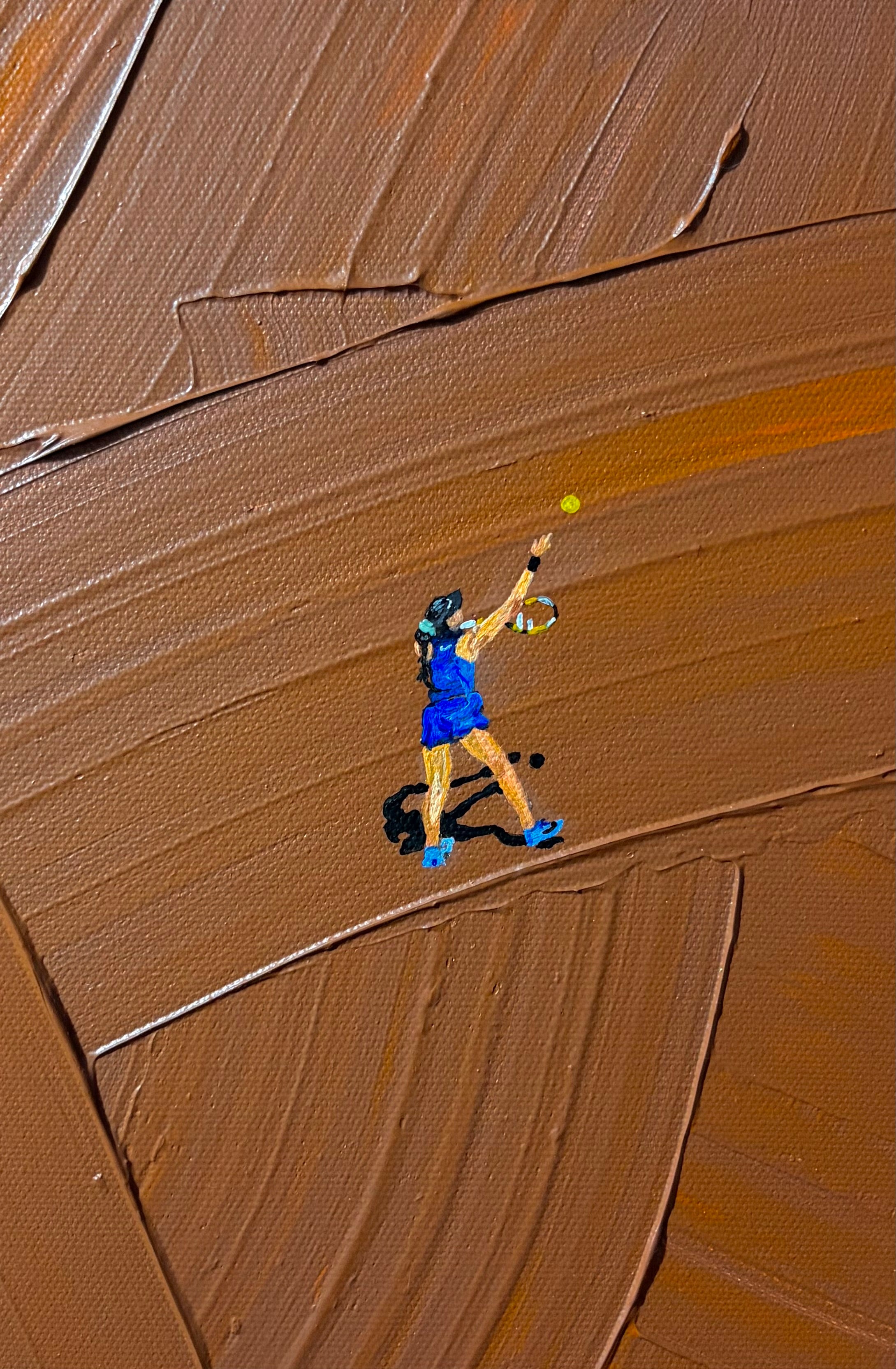 Alex Eala “Reach Higher” Original Painting