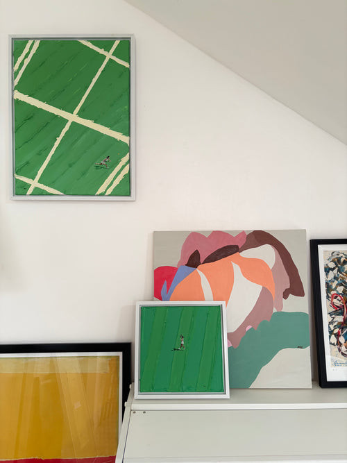 AE "Game, Set, Becoming" Original Painting