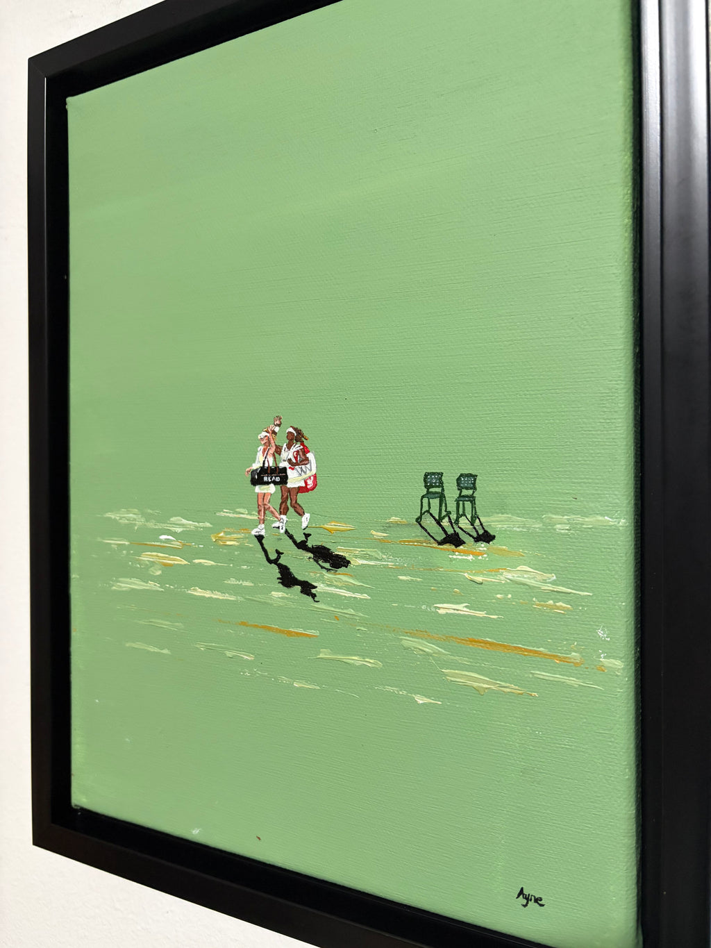 Serena Maria “Wimbledon Walk” Original Painting
