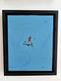 Mini Rafa “Running Forehand II” Original Painting