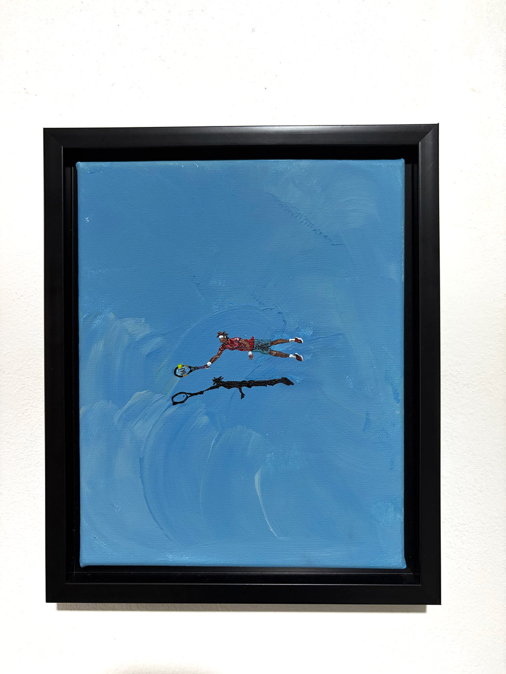 Mini Monfils “Dive” Original Acrylic Painting