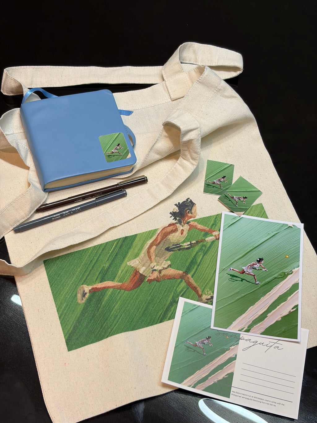 AE Illustration Tote Bag and Prints