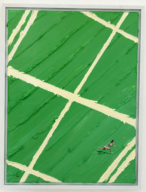 Tennis Painting - Alex Eala Wimbledon
