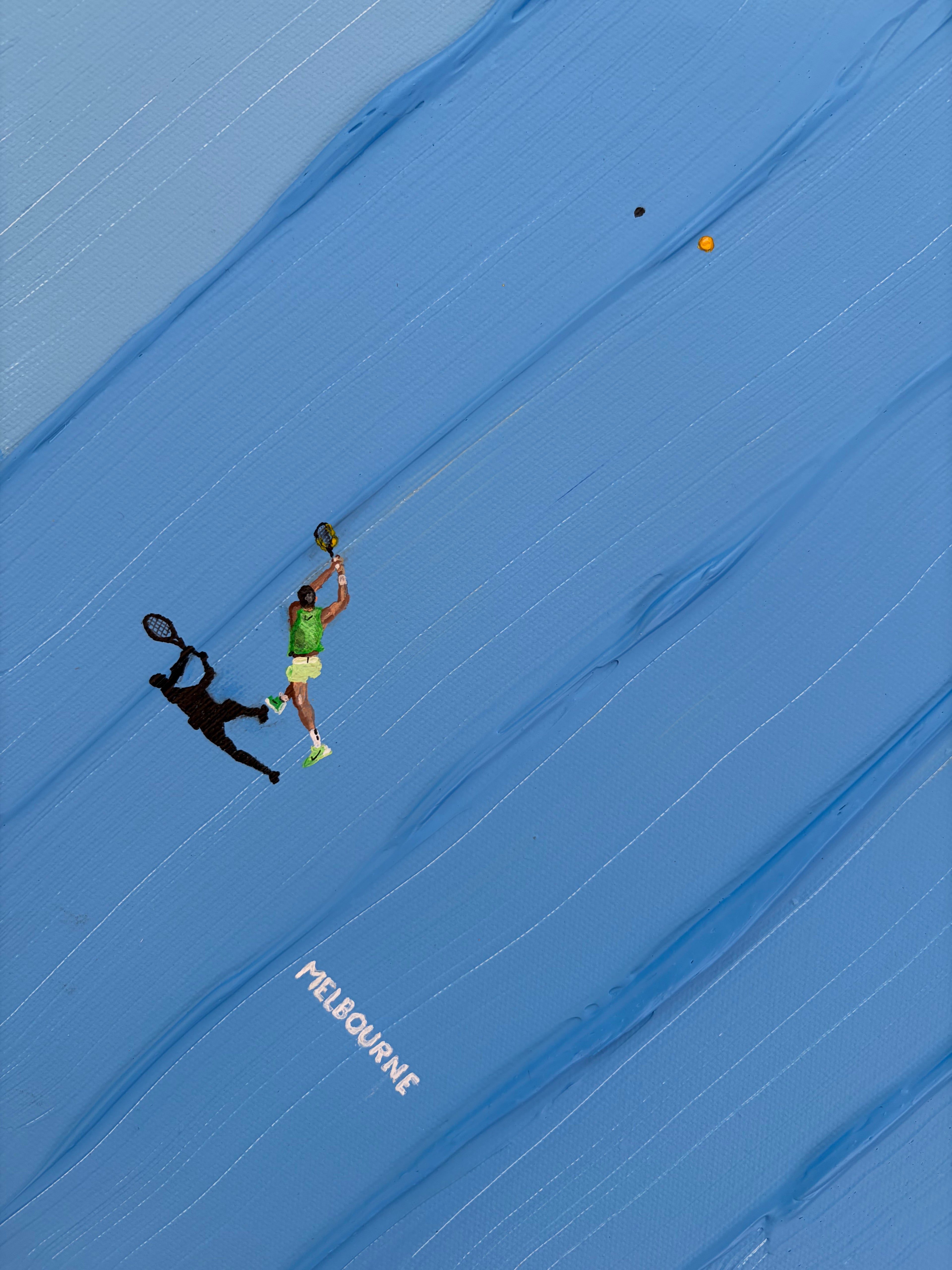 Carlos Alcaraz "Down The Line, Down Under" Artwork Digital Download