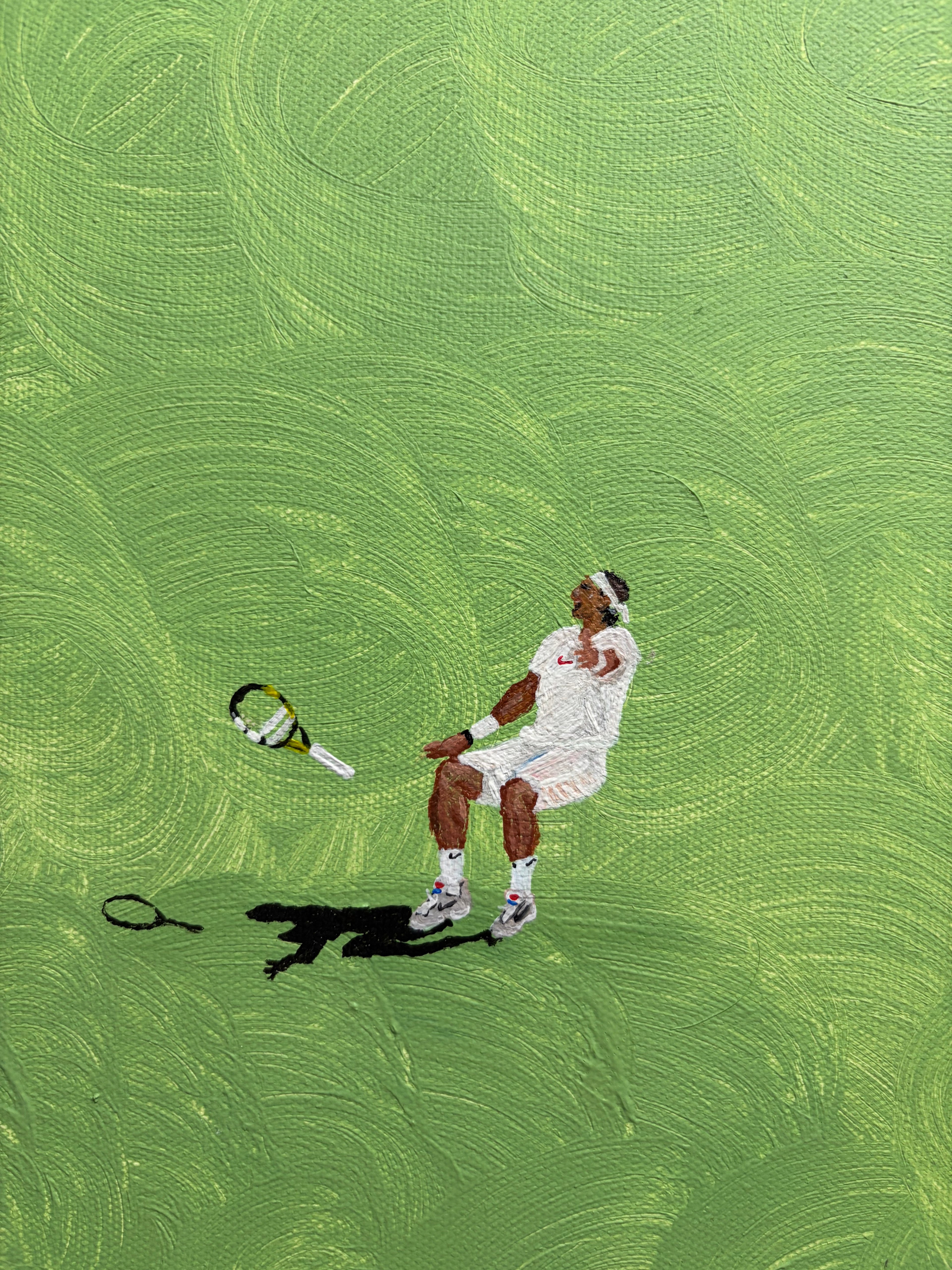 Rafa "Falling Into Greatness" Original Painting