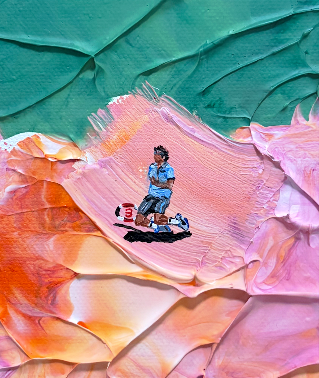 Roger's 1st Original Painting