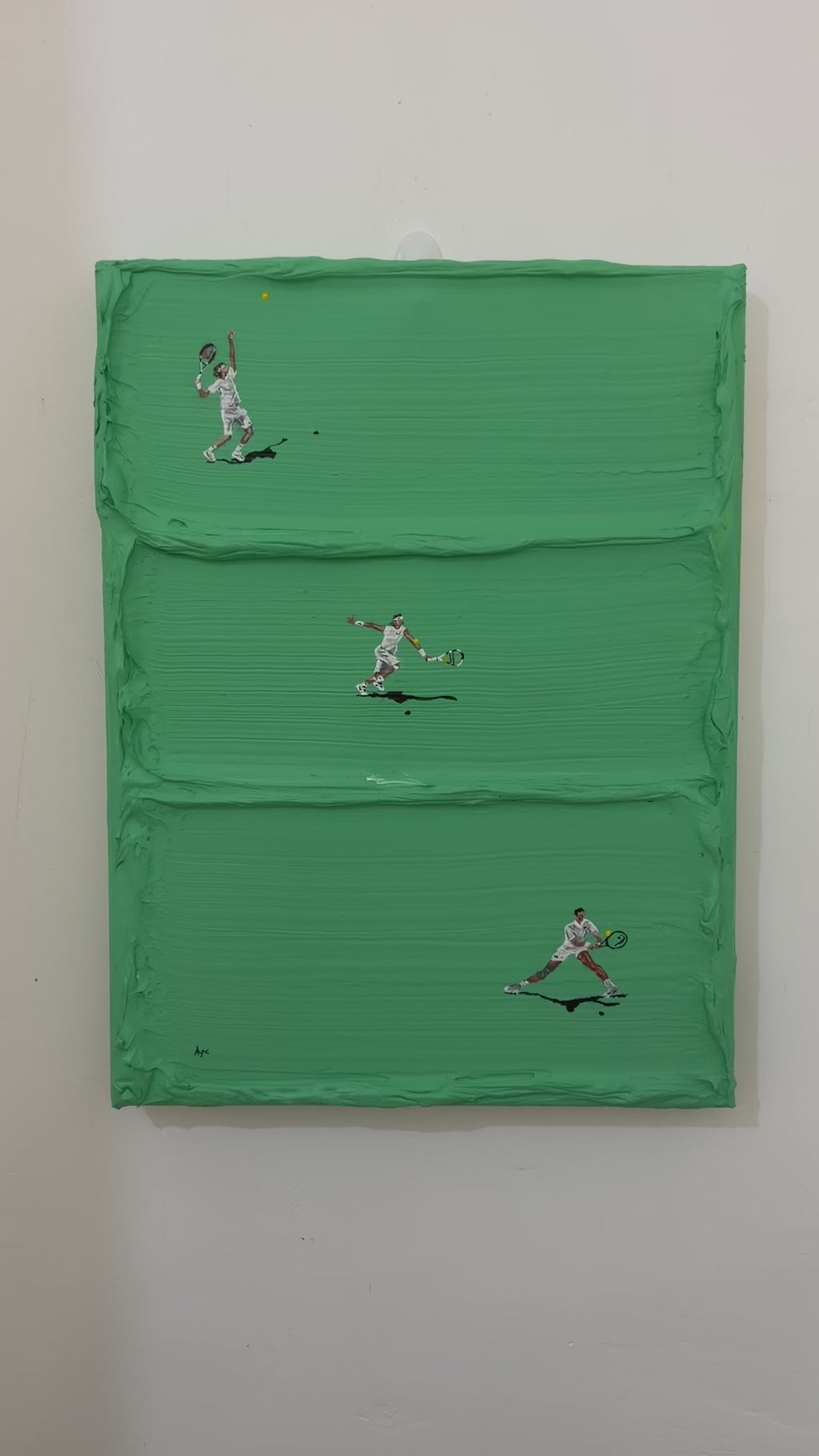 GOATs - Wimbledon Original Painting