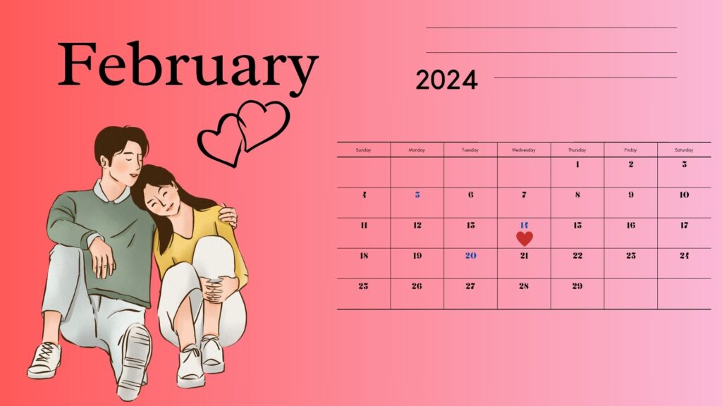 February 2024 calendar