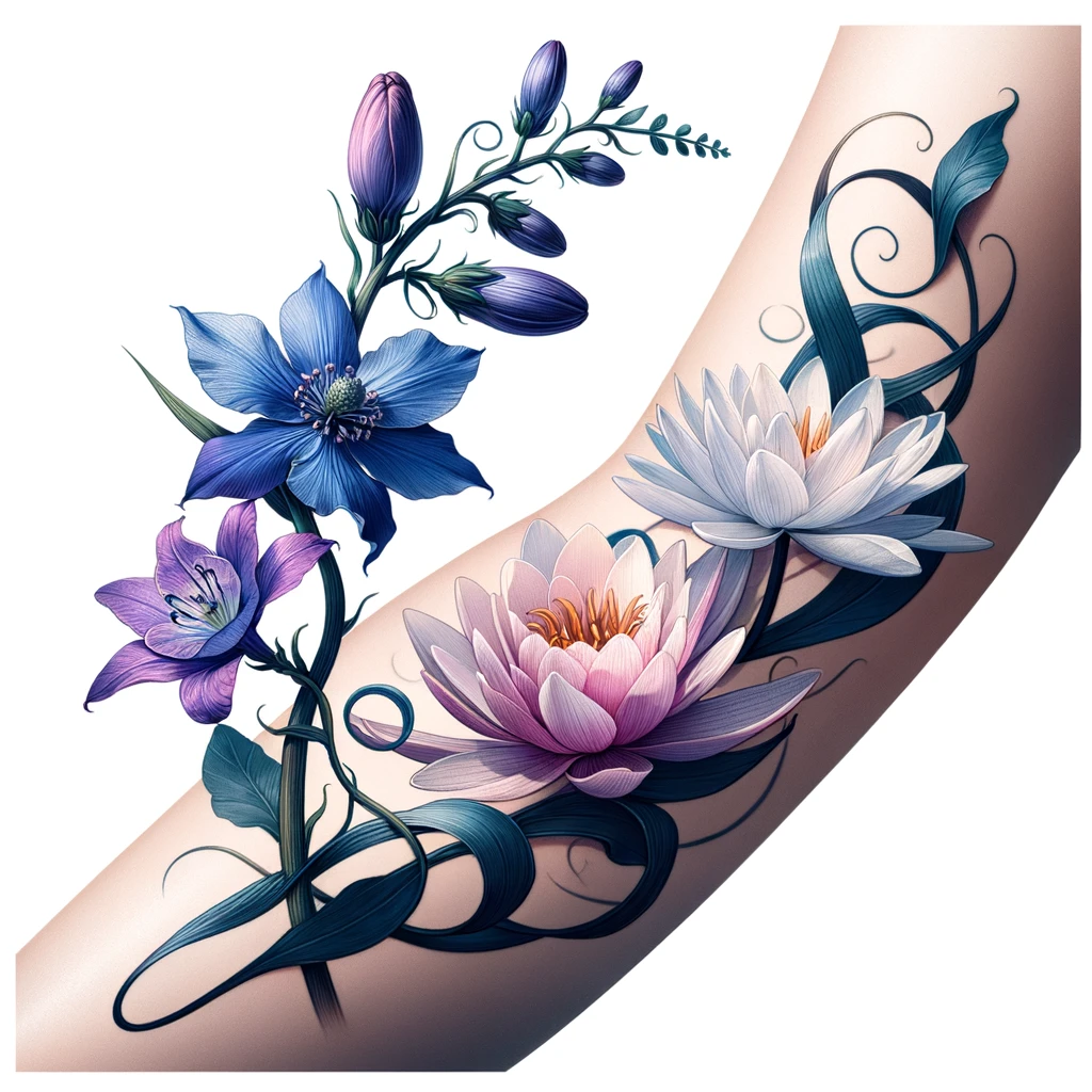 The Artistic Expression of July Birth Flowers: From Tattoos to Art