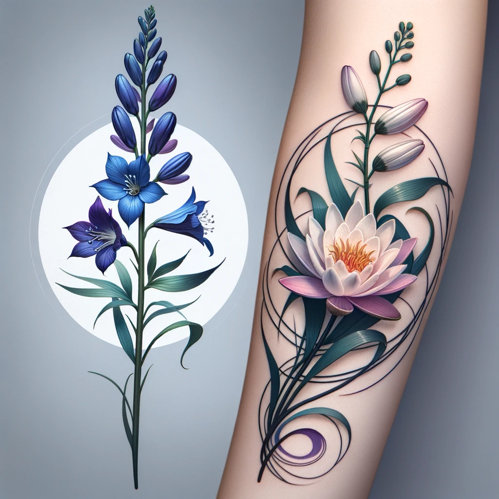 The Artistic Expression of July Birth Flowers: From Tattoos to Art